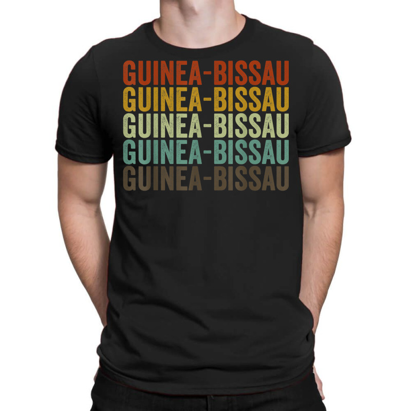 Guinea Bissau Retro Vintage T-shirt | Artistshot