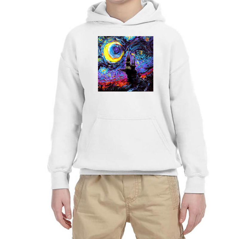 The Haunting Of Van Gogh,halloween Castle Youth Hoodie | Artistshot