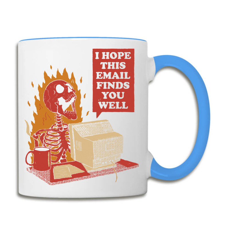 Skeleton T  Shirt You Got Mail T  Shirt Coffee Mug | Artistshot