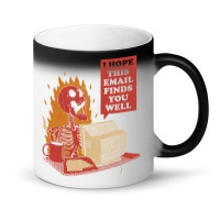 Skeleton T  Shirt You Got Mail T  Shirt Magic Mug | Artistshot