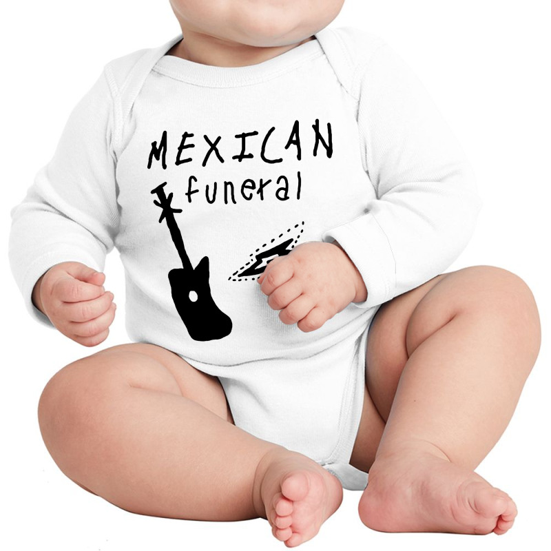 Mexican Funeral Traditional Long Sleeve Baby Bodysuit by Simmons Shop | Artistshot