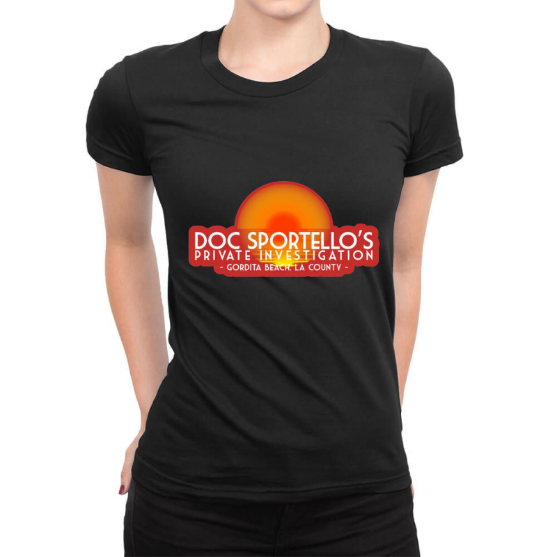 Doc Sportello Private Investigations Ladies Fitted T-Shirt by simonnatan | Artistshot