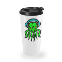 Skull Octopus Music Lover T  Shirt Skull Octopus Music Lover T  Shirt Travel Mug | Artistshot