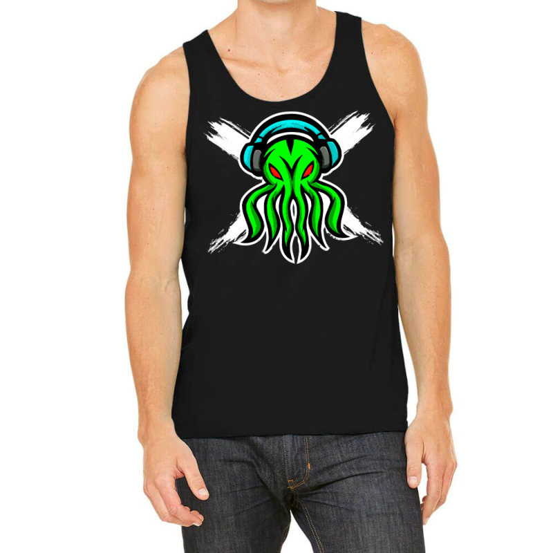 Skull Octopus Music Lover T  Shirt Skull Octopus Music Lover T  Shirt Tank Top | Artistshot