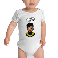 Erik Killmonger Hey Auntie Baby Bodysuit | Artistshot