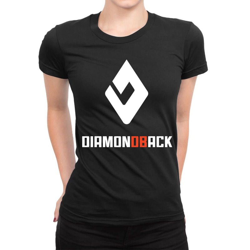 Diamondback Bikes Ladies Fitted T-shirt. By Artistshot