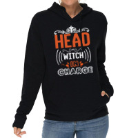 Skull Witch Pumpkin Head Pumpkin Va T  Shirt Halloween Head Witch In C Lightweight Hoodie | Artistshot