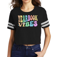 Groovy Yearbook Vibes Retro Literary Club Editor Squad T Shirt Scorecard Crop Tee | Artistshot