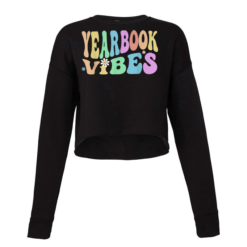 Groovy Yearbook Vibes Retro Literary Club Editor Squad T Shirt Cropped Sweater by cm-arts | Artistshot