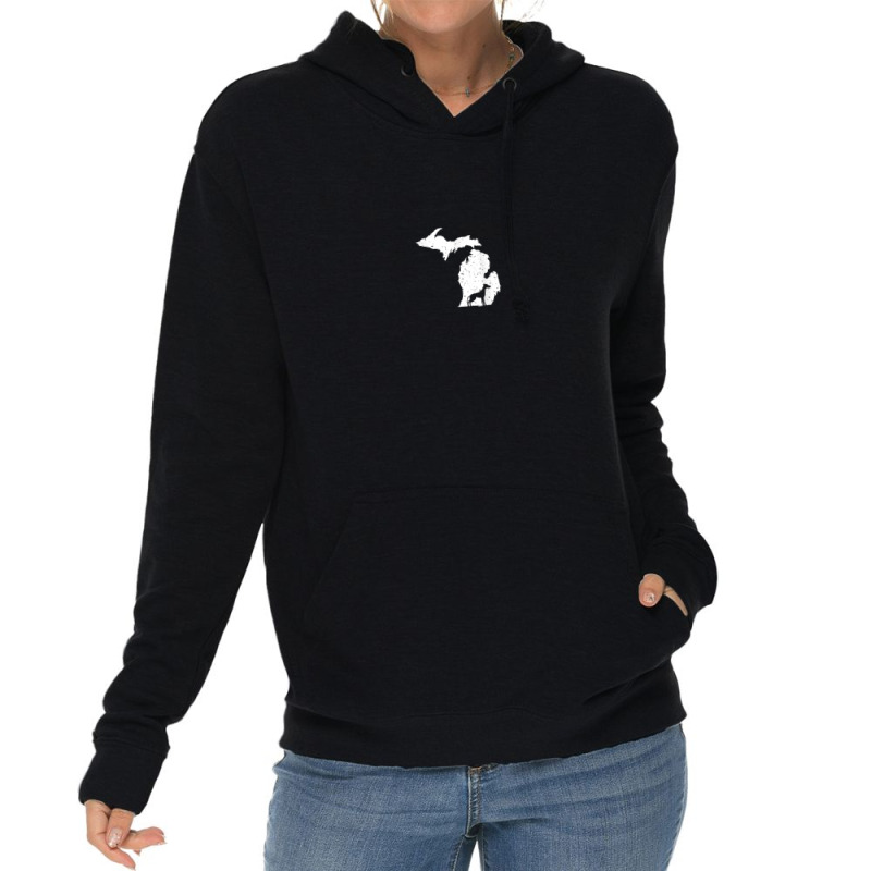 Whippet Michigan Dog Lover Lightweight Hoodie | Artistshot