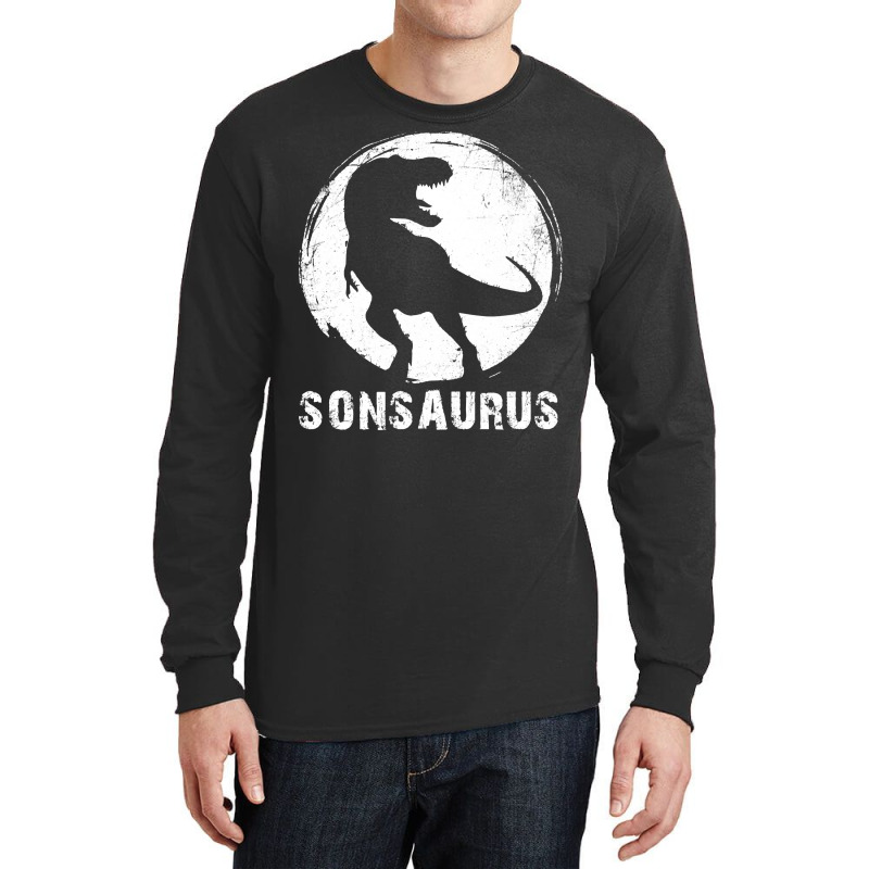 Sonsaurus T  Shirt Sonsaurus T Rex Dinosaur T  Shirt Long Sleeve Shirts | Artistshot