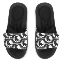 Sonsaurus T  Shirt Sonsaurus T Rex Dinosaur T  Shirt Slide Sandal | Artistshot