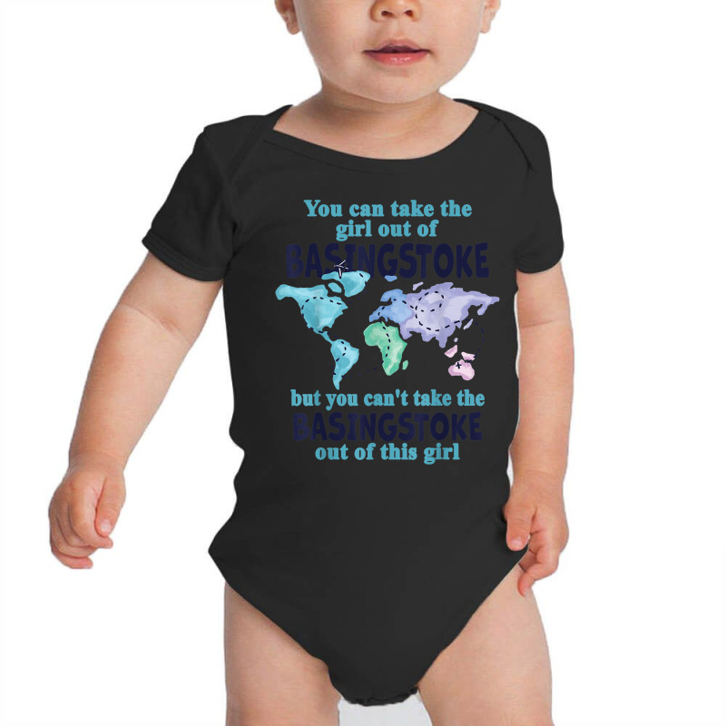 Relocation From Basingstoke   Proud Girl From Basingstoke Baby Bodysuit by Tshirts | Artistshot