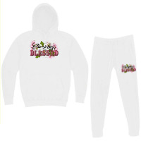 Simply Blessed With Flowers Hoodie & Jogger Set | Artistshot