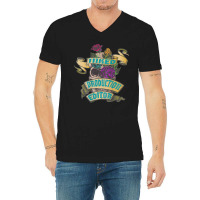 Production Editor Inked Skull Tattoo Backside Design T Shirt V-neck Tee | Artistshot