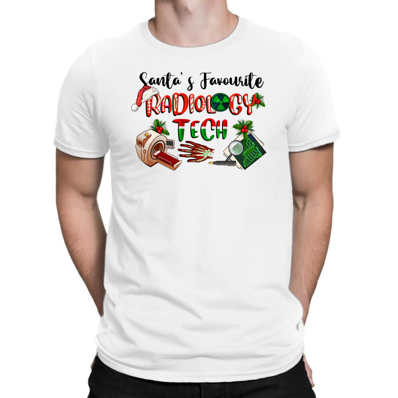 Santa's Favourite Radiology Tech T-shirt | Artistshot