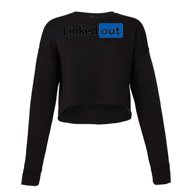 Linked Out Active Cropped Sweater by cm-arts | Artistshot