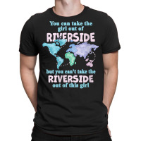 Womens Women From Riverside   Girl From Riverside California V Neck T T-shirt | Artistshot