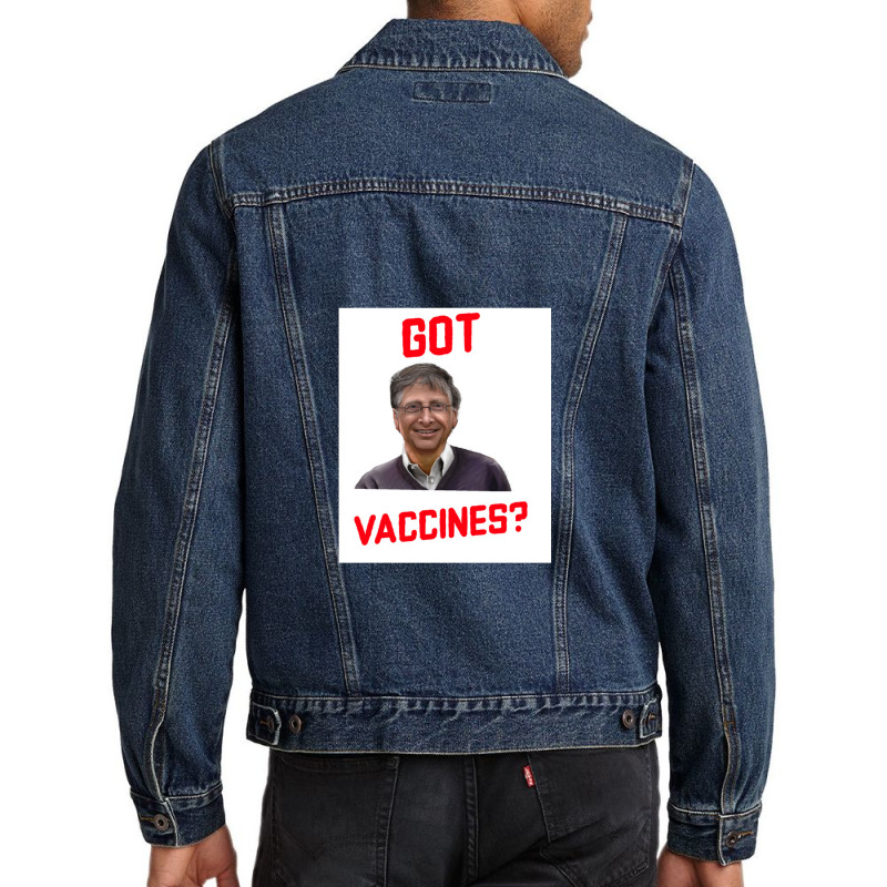 Got Vaccines Bill Does Men Denim Jacket by tmgallows | Artistshot