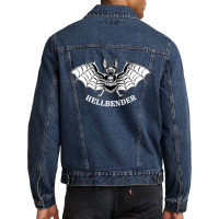 Vampiric Bat Tattoo Men Denim Jacket | Artistshot