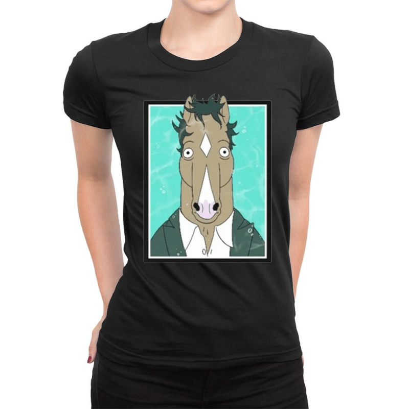 Bojack Horseman, Bojack, Horseman, The Bojack Horseman, Bojack Horsema Ladies Fitted T-Shirt by SHOPWDAA | Artistshot