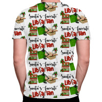 Santa's Favorite Librarian All Over Men's T-shirt | Artistshot