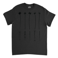 Palm Tree Vacation   Island Haiti Classic T-shirt | Artistshot