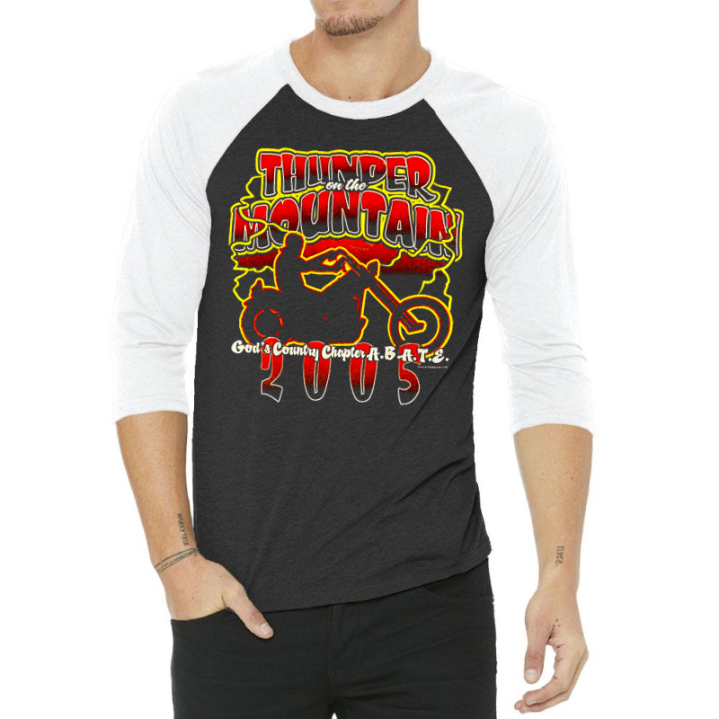 Thunder Mountain, Thunder On The Mountain, Thunder Mountain Art, The T 3/4 Sleeve Shirt | Artistshot