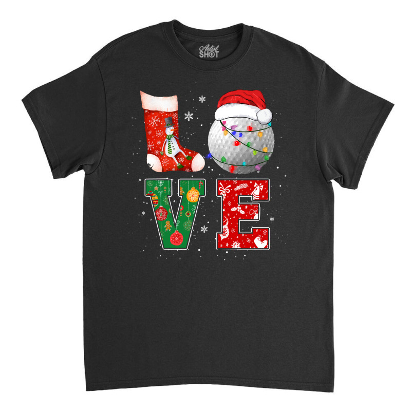 Funny Sports Lovers Gift For Christmas T  Shirt Funny Golf Lover Chris Classic T-shirt | Artistshot