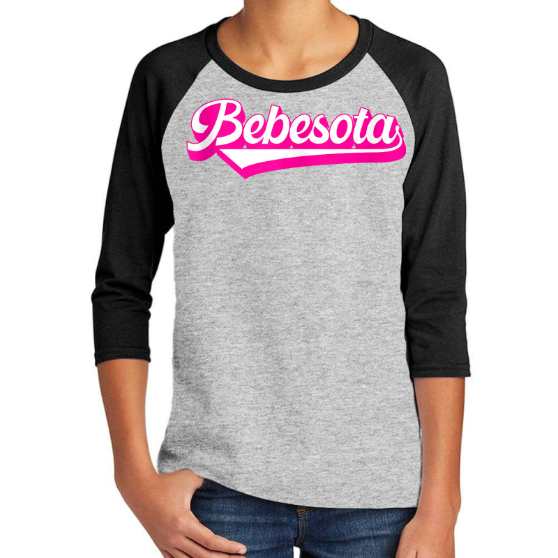 Bebesota Latina Woman Girl Tank Top Youth 3/4 Sleeve by cm-arts | Artistshot