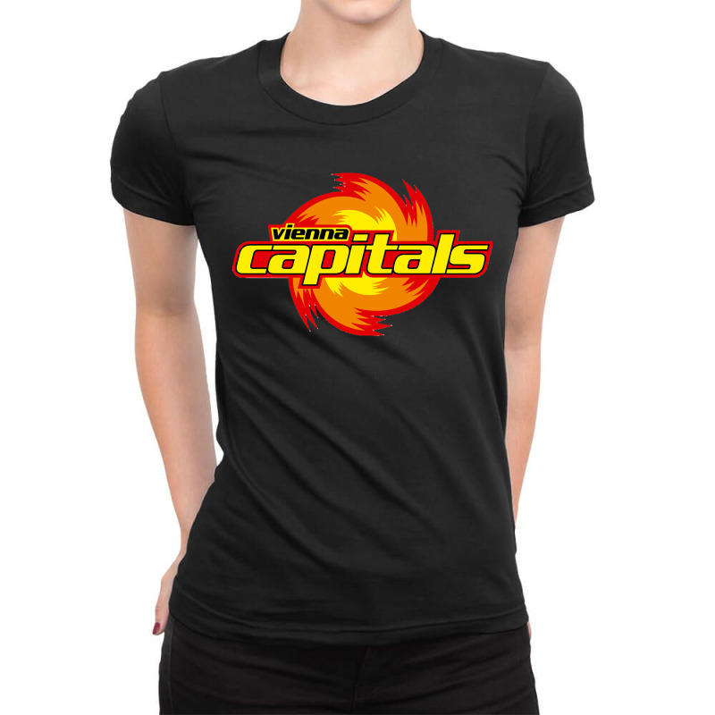 Vienna Capitals Classic Ladies Fitted T-Shirt by cm-arts | Artistshot