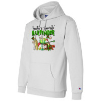 Santa's Favorite Bartender Champion Hoodie | Artistshot