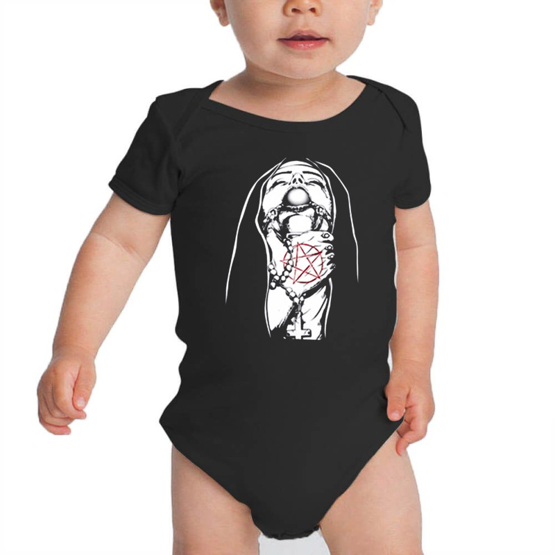 Satan Bad Nun, Satan, Bad, Nun, Satan Bad Nun Vintage, Satan Bad Nun P Baby Bodysuit by SHOOOPPEESSS | Artistshot