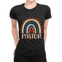 Pastor Rainbow Appreciation Day Hello Back To School Ladies Fitted T-shirt | Artistshot