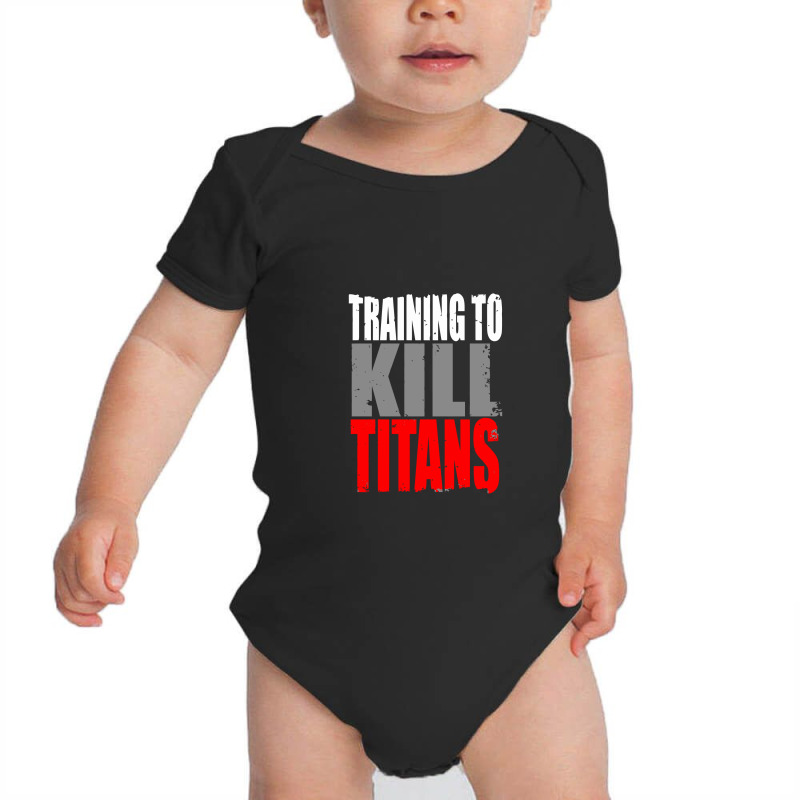 Training To Kill Titans , Titan Baby Bodysuit | Artistshot