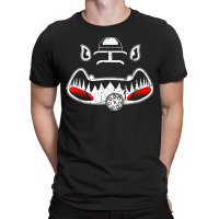 A-10 Thunderbolt Ii Warthog Nose Art Shark Mouth Vulcan T-shirt | Artistshot