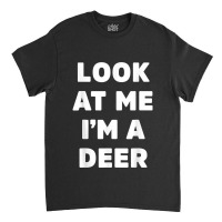 Deer Costume For Halloween Party Funny Gift Classic T-shirt | Artistshot