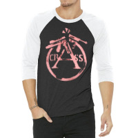 Crass Broken Gun, The Crass Broken Gun, Crass, Broken Gun, Crass Broke 3/4 Sleeve Shirt | Artistshot