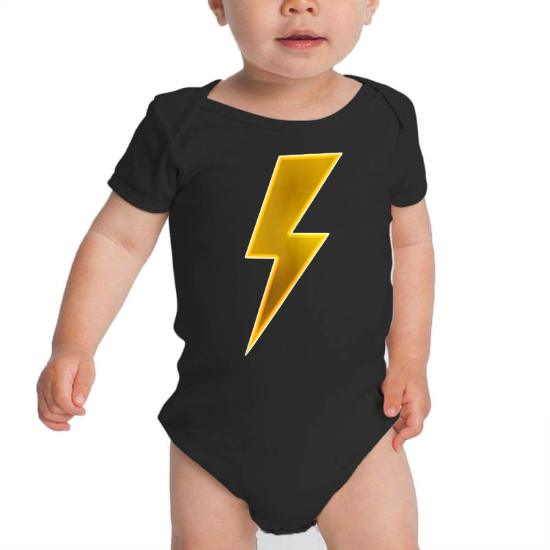 Men Women Kids Cool Yellow Lightning Bolt Thunder Print Gift Tank Top Baby Bodysuit by cm-arts | Artistshot