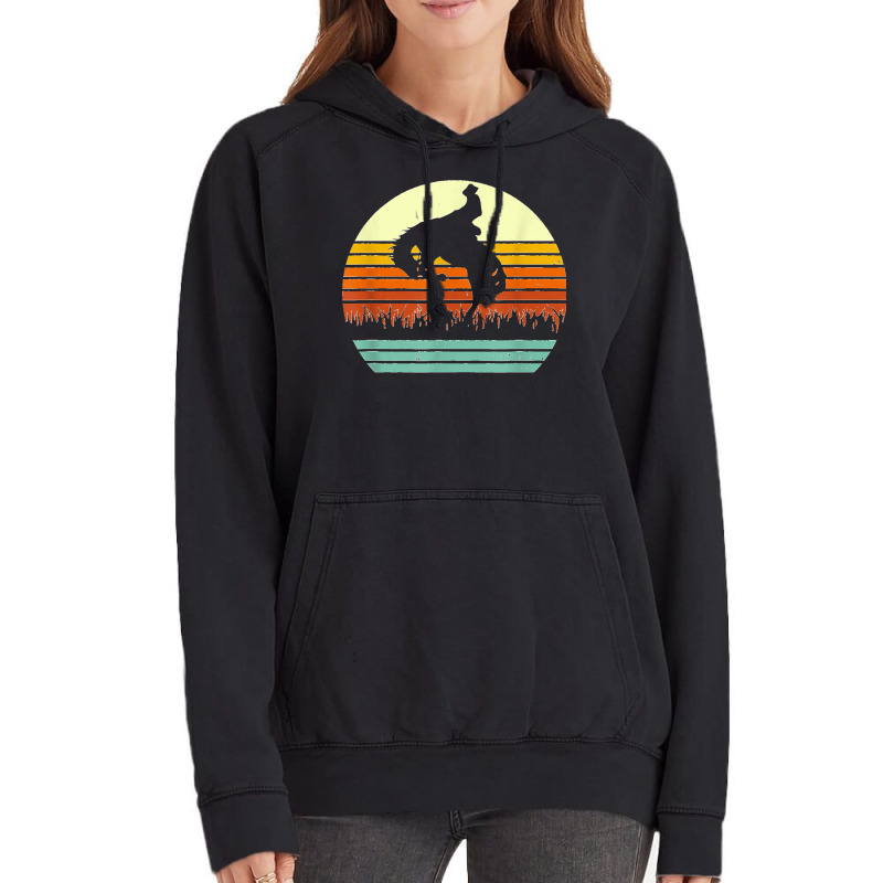 Rodeo Bucking Bronco Horse Retro Style T Shirt Vintage Hoodie by MilesDanialMayberry | Artistshot