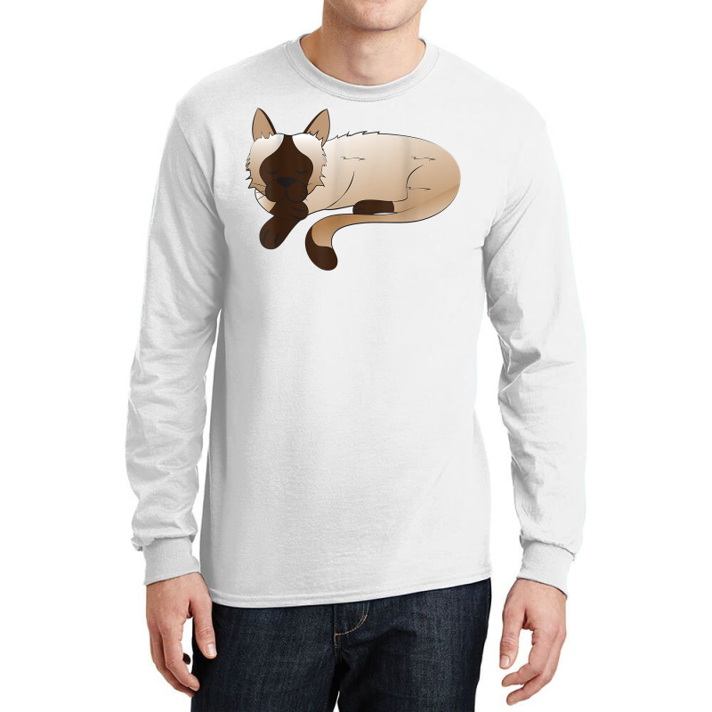 Dream Sleep, Snooze, Snooze Light, Balinese Cat, Sleep T Shirt Long Sleeve Shirts | Artistshot