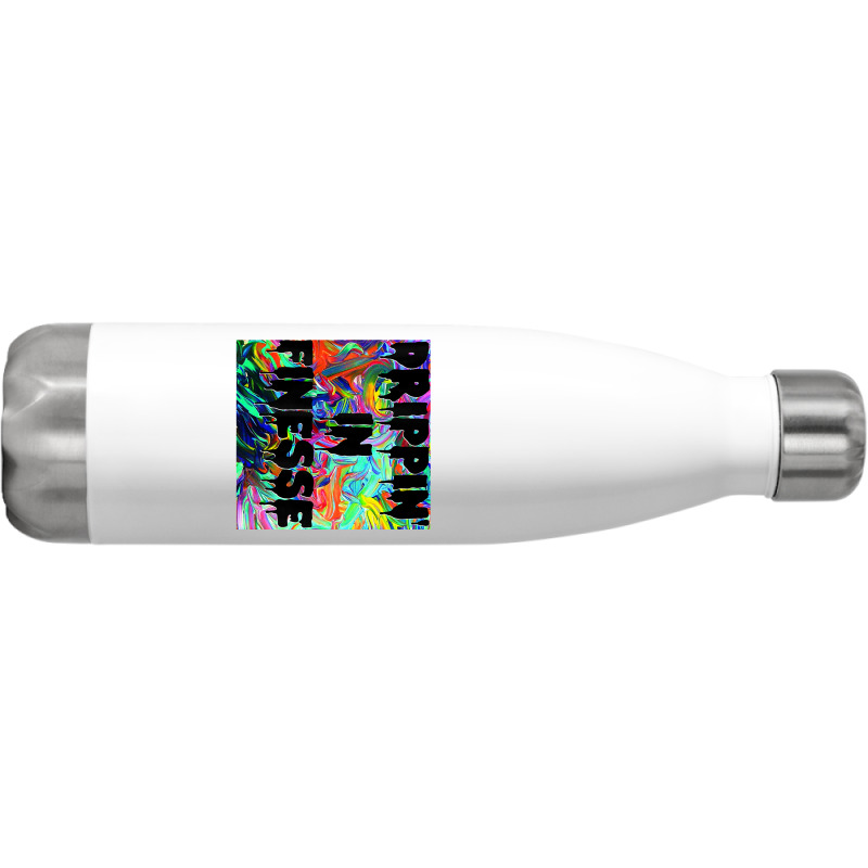 Drippin' In Finesse Colorful Bright Drip Party T Shirt Stainless Steel Water Bottle | Artistshot