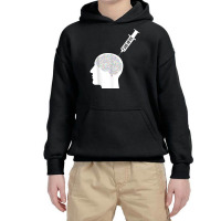 Funny Brain Injection Fake News Shirt Youth Hoodie | Artistshot