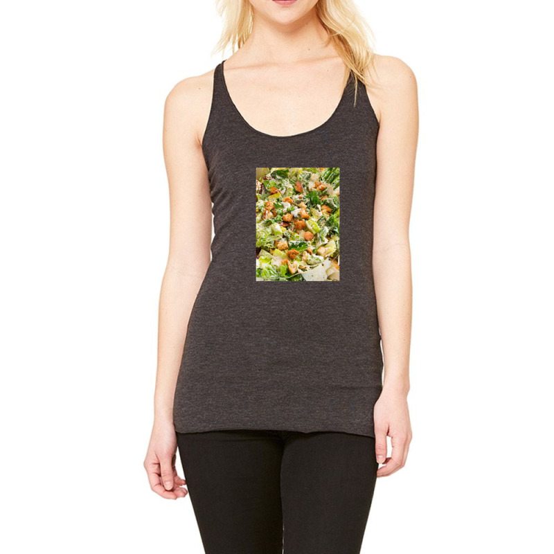 Caesar Salad Pattern, Caesar Salad Racerback Tank by HlebVasilev | Artistshot