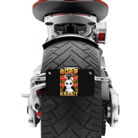 Year Of The Rabbit 2023 Chinese Zodiac Cute Kawaii Bunny Motorcycle License Plate | Artistshot