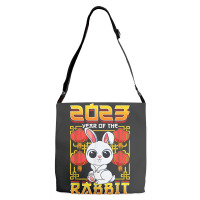 Year Of The Rabbit 2023 Chinese Zodiac Cute Kawaii Bunny Adjustable Strap Totes | Artistshot