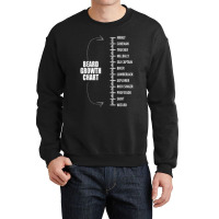 Funny Beard Growth T Length Manly To Wizard Crewneck Sweatshirt | Artistshot