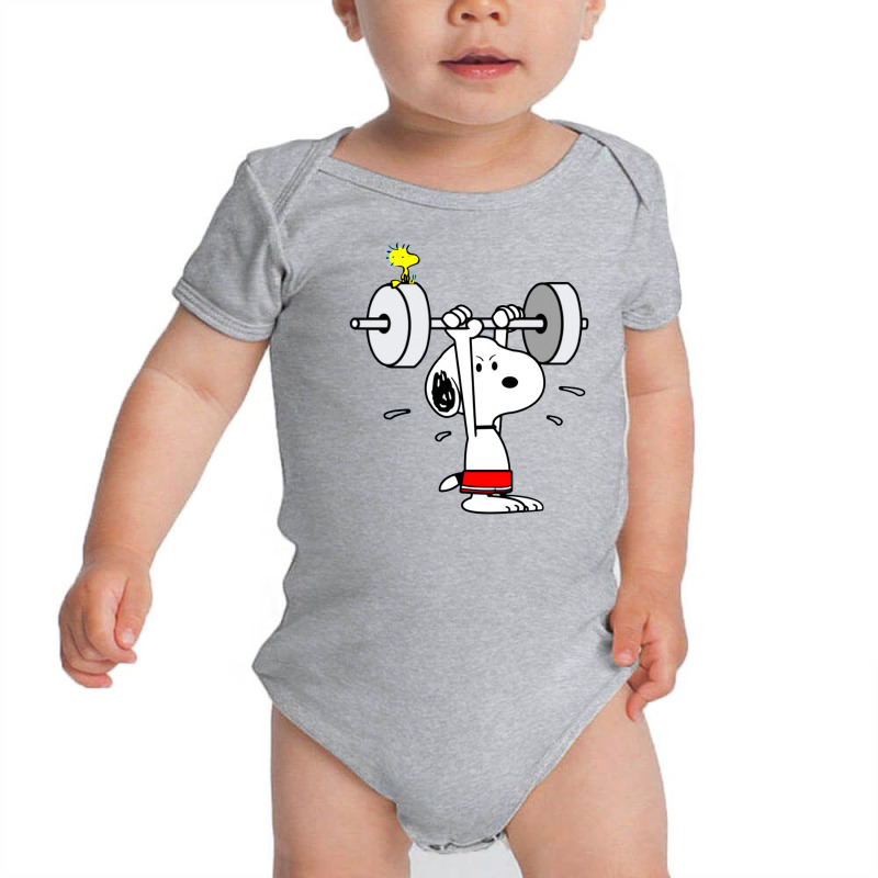 Gm Working Out Baby Bodysuit by Carte | Artistshot