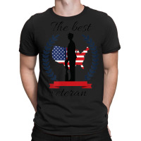 The Best Veteran Patriotic Army American Soldier Us Flag T-shirt | Artistshot