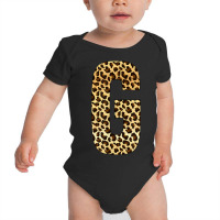 Letter G Alphabet Letters Leopard Cheetah Initial Baby Bodysuit | Artistshot